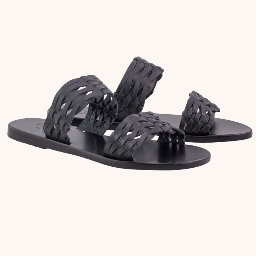 Ancient Greek Sandals Melia Sandals in Cherry